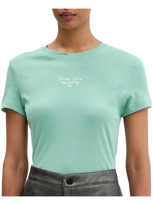 T-Shirt Donna con Logo Tommy Hilfiger - Kiabi