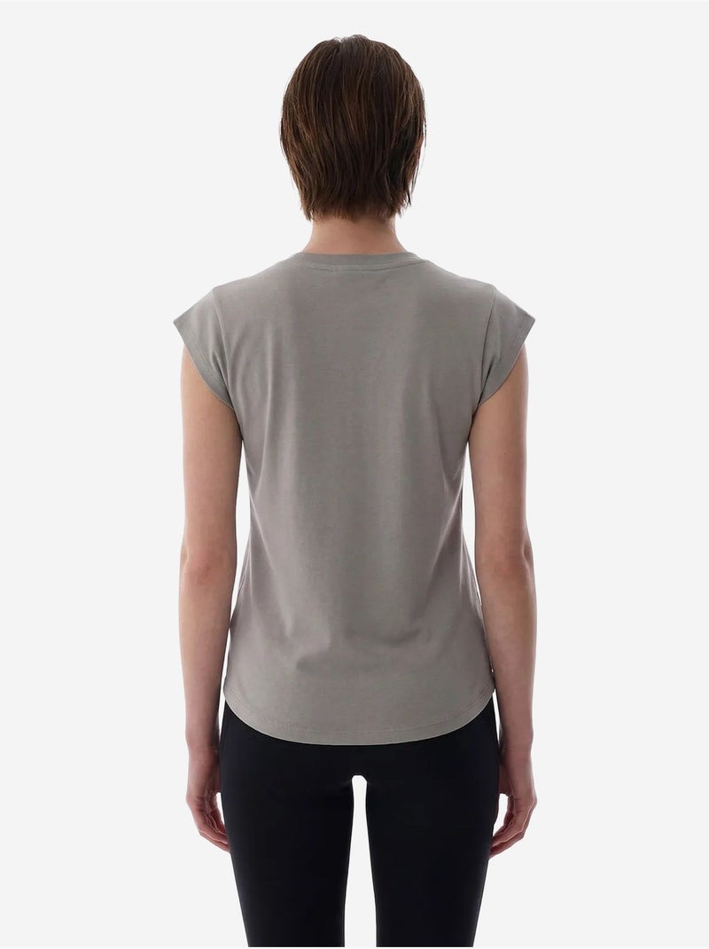 T-shirt donna curvy penti Grigio - Kiabi