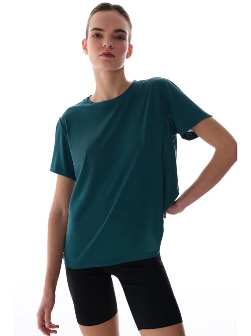T-shirt donna girocollo penti - Kiabi