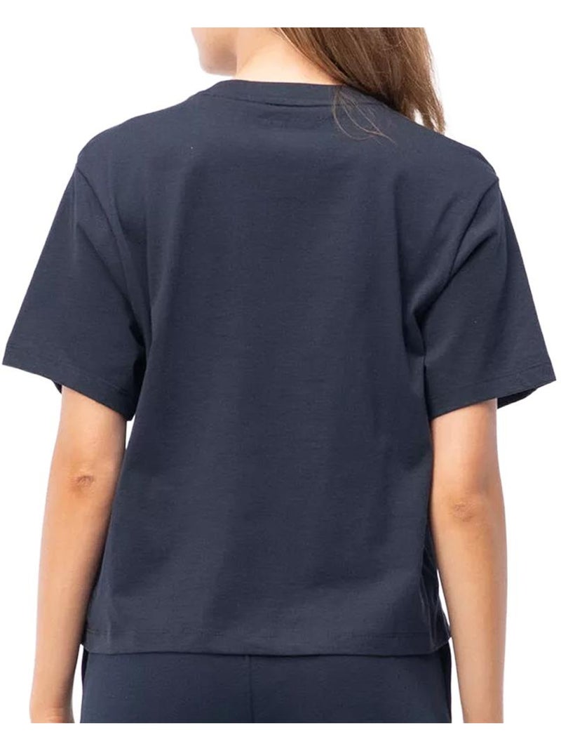 T-Shirt Donna Guess Blu - Kiabi