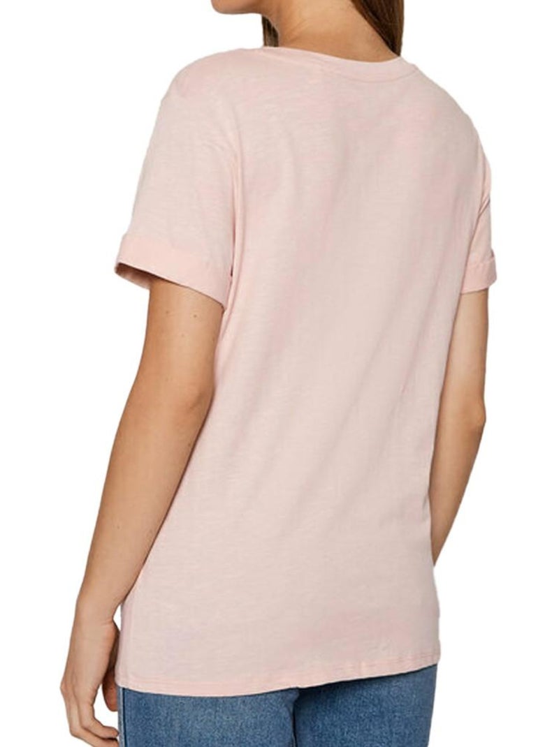 T-shirt Donna Guess Rosa chiaro - Kiabi