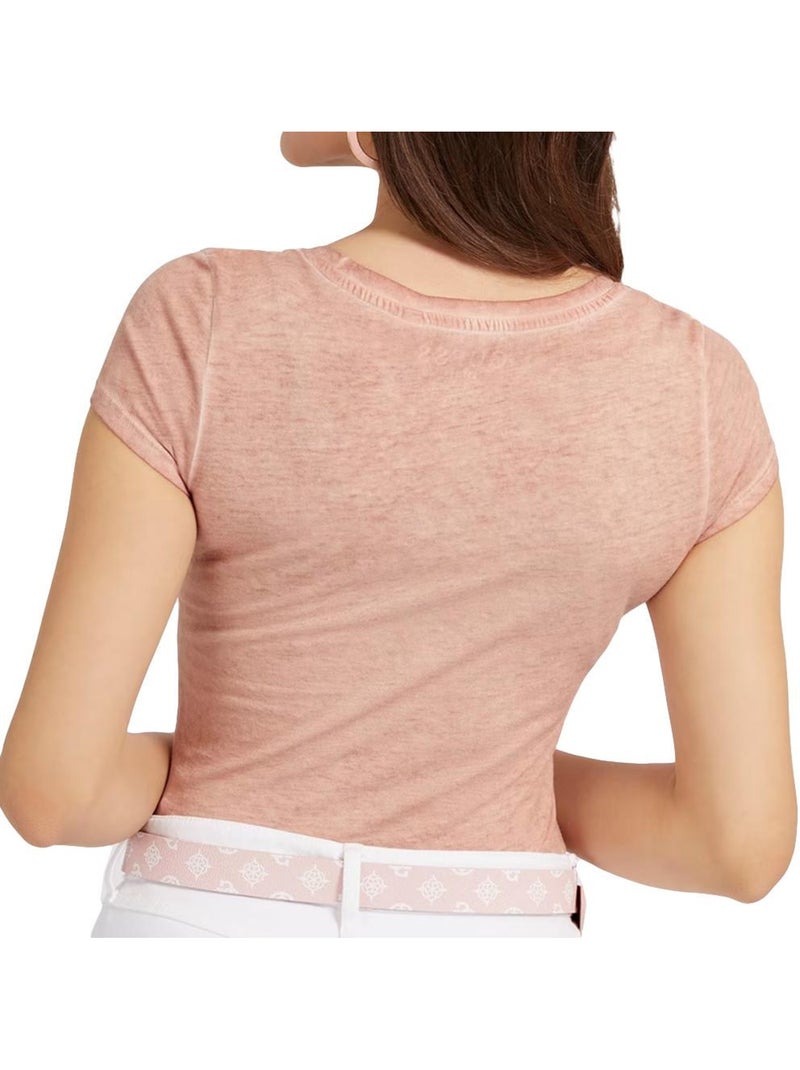 T-shirt Donna Guess Rosa chiaro - Kiabi
