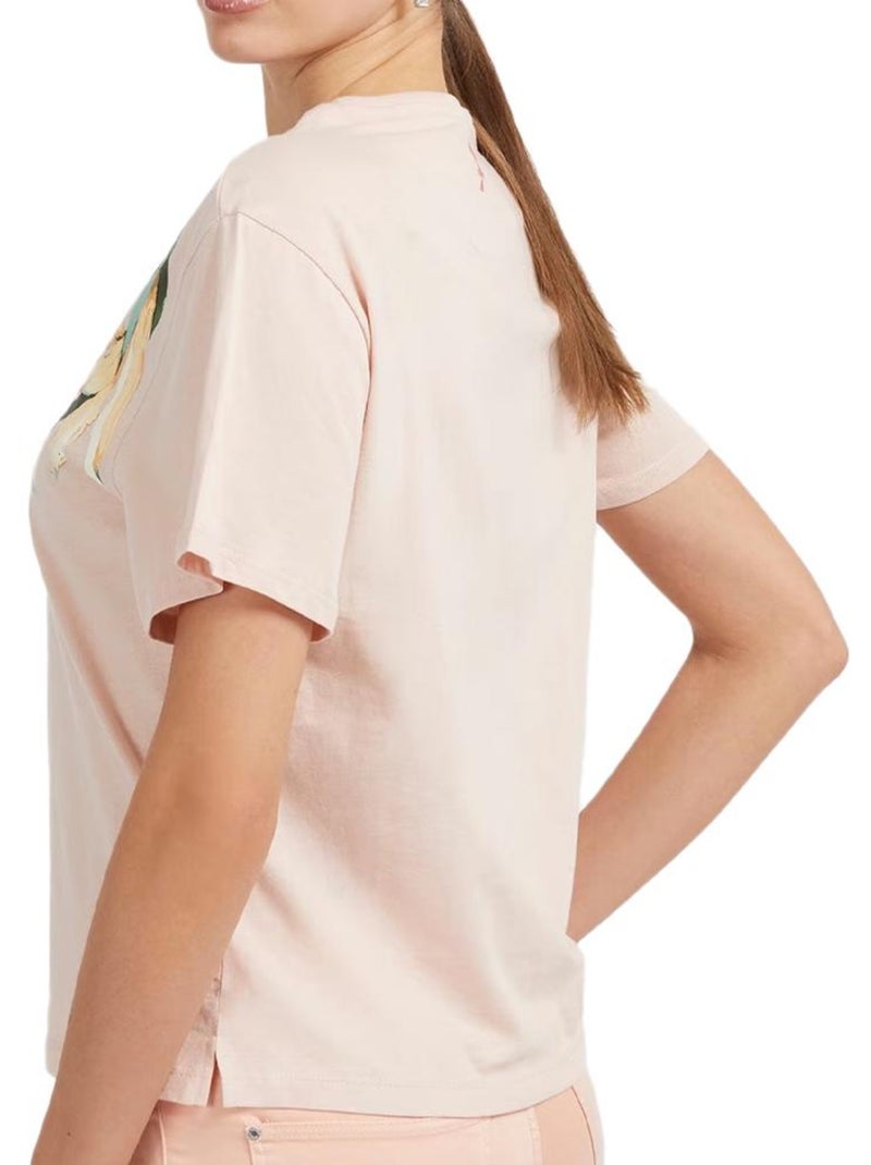 T-shirt Donna Guess Rosa - Kiabi