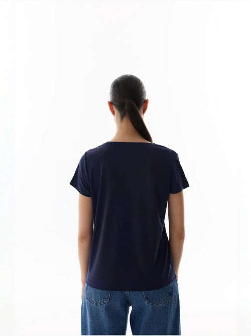 T-shirt donna in modal penti - Kiabi