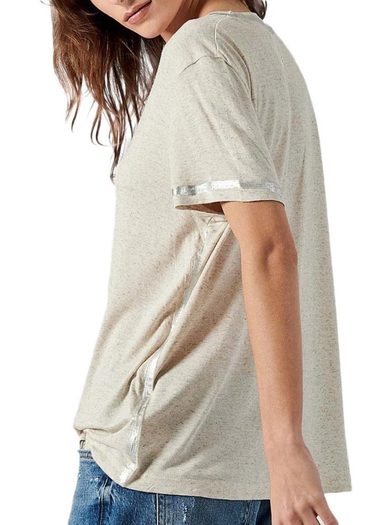 T-shirt donna kaporal Beige - Kiabi