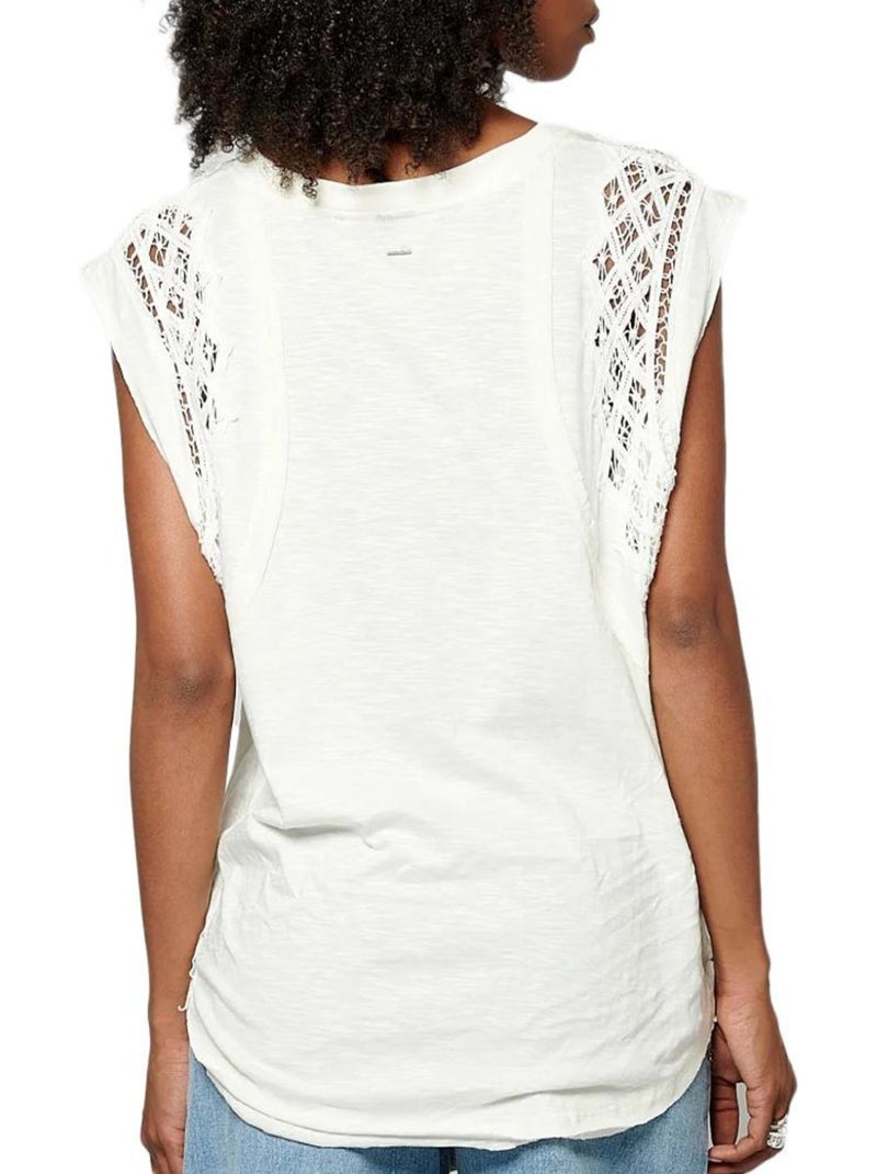 T-shirt donna kaporal Bianco - Kiabi