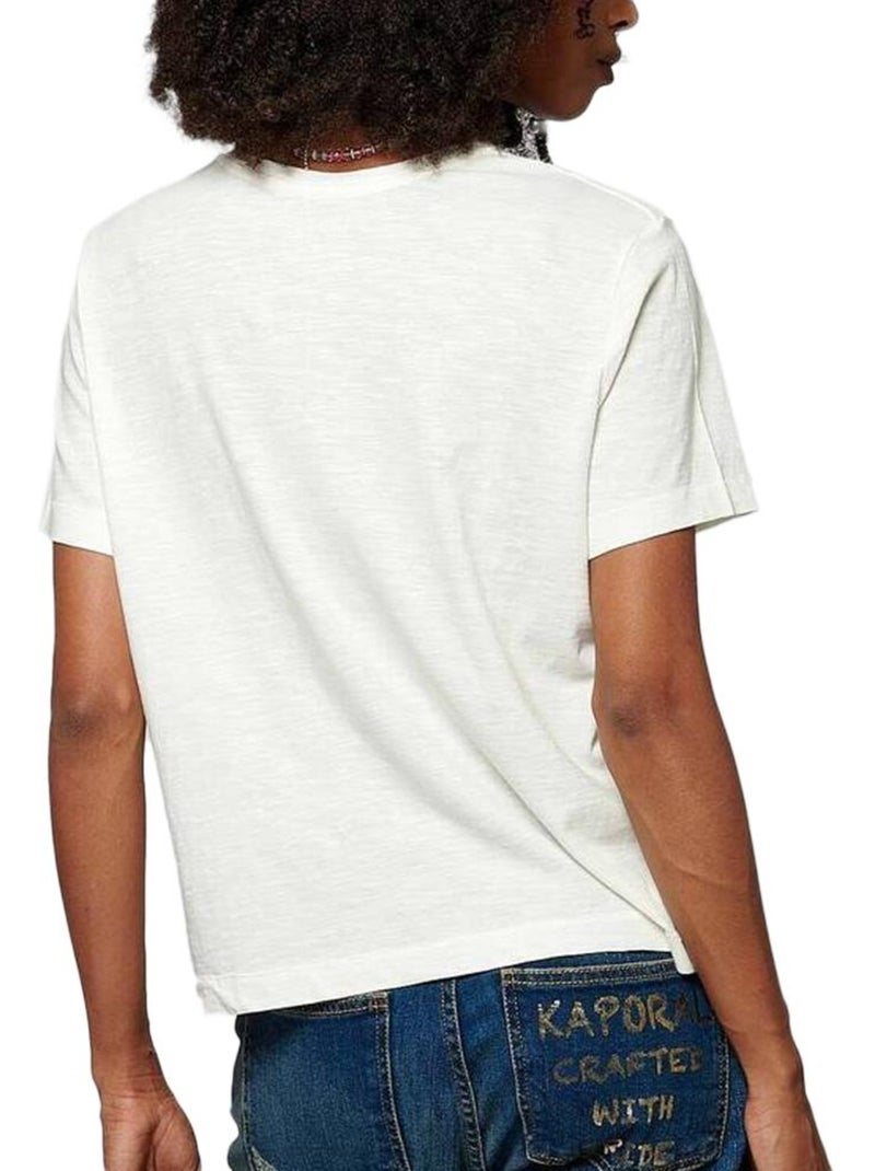 T-shirt Donna Kaporal Bianco - Kiabi