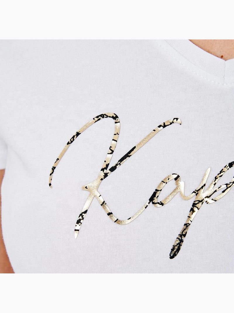 T-shirt donna kaporal Bianco - Kiabi