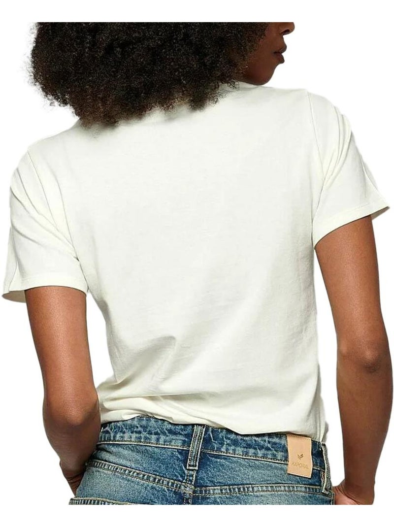 T-shirt Donna Kaporal Bianco - Kiabi