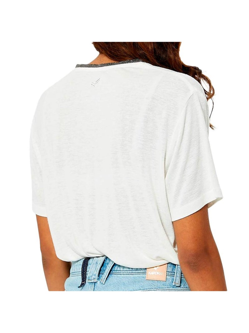 T-shirt Donna Kaporal Bianco - Kiabi