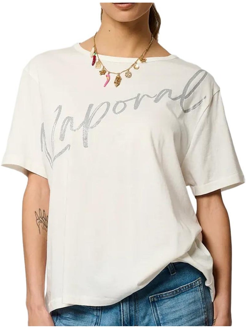 T-Shirt Donna Kaporal Bianco - Kiabi