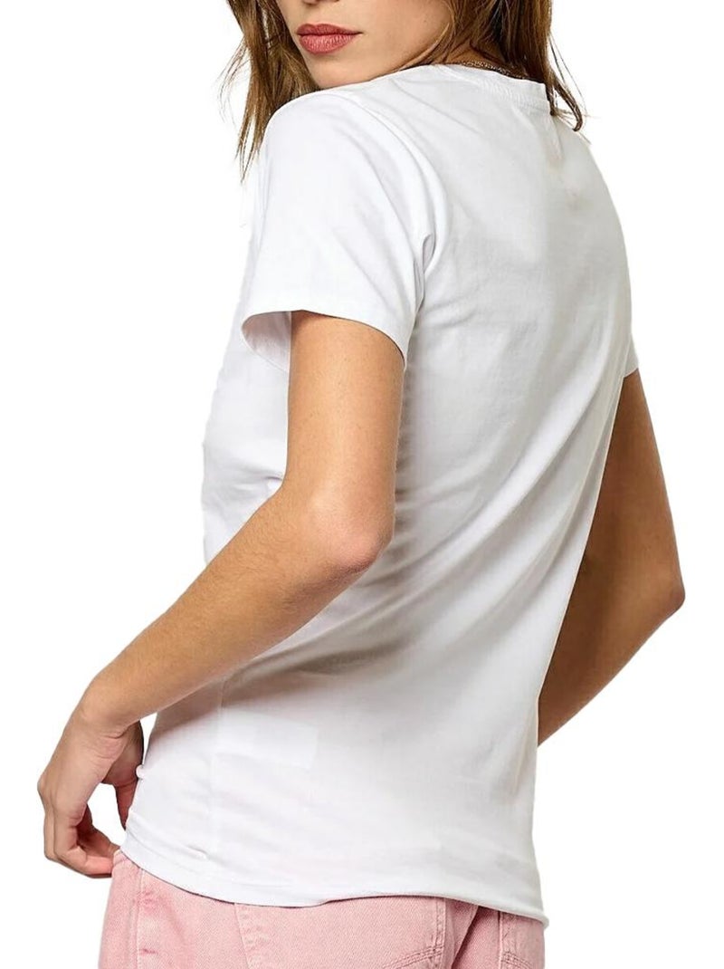 T-shirt Donna Kaporal Bianco - Kiabi