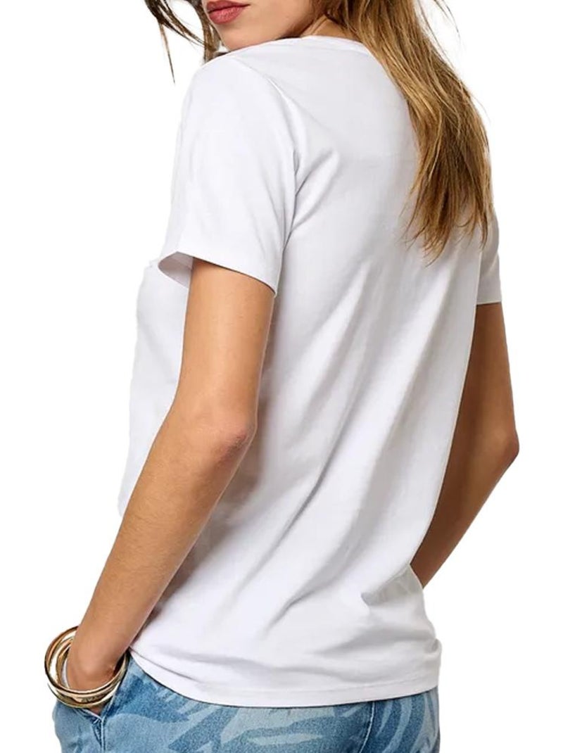 T-shirt Donna Kaporal Bianco - Kiabi
