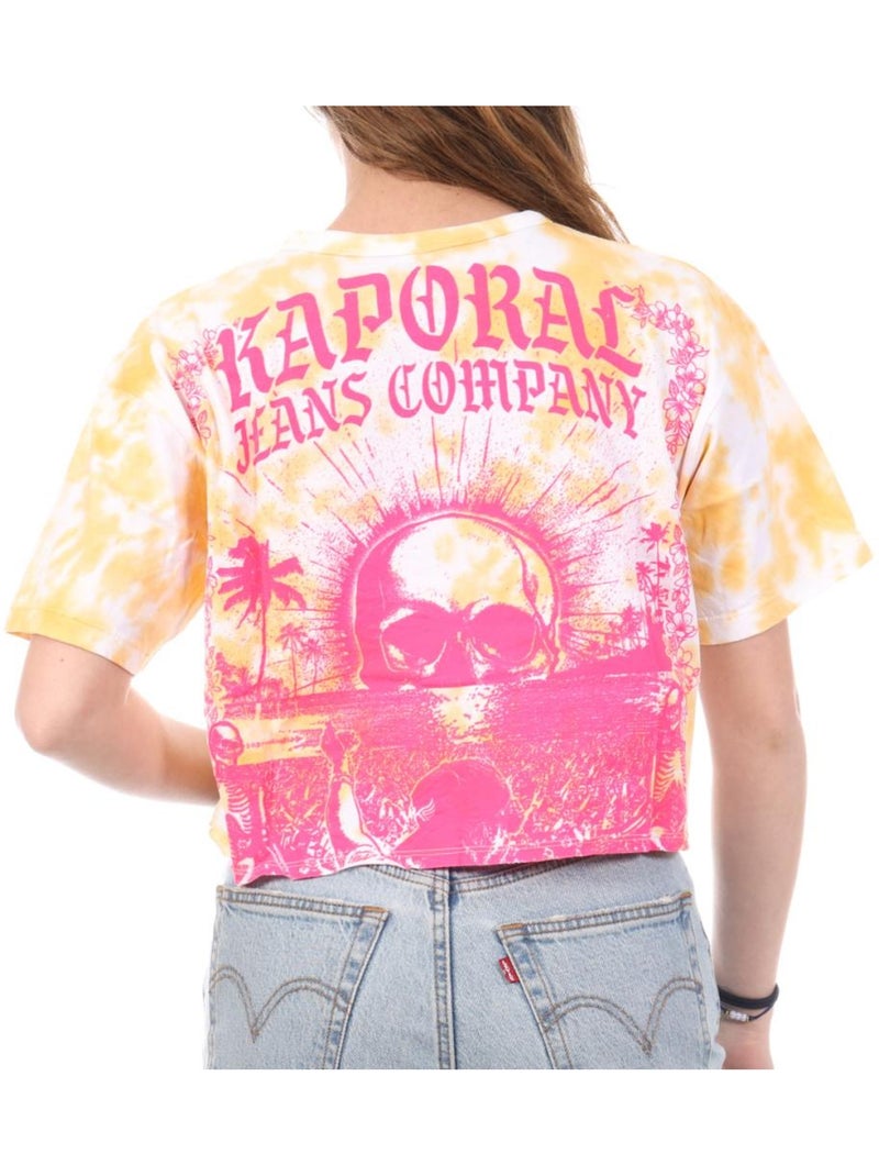 T-Shirt Donna Kaporal Giallo - Kiabi