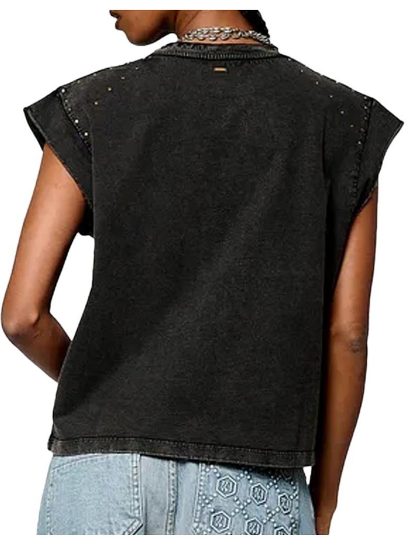 T-shirt Donna Kaporal Grigio argentato - Kiabi