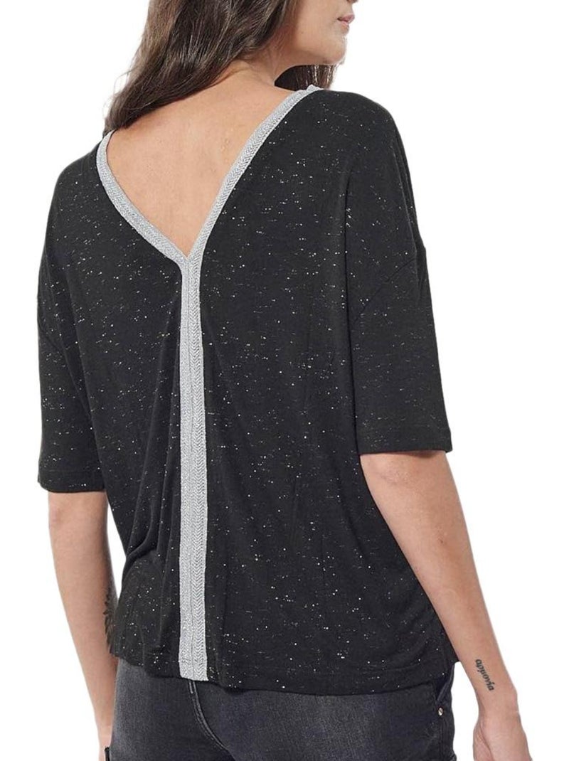 T-shirt donna kaporal Nero - Kiabi