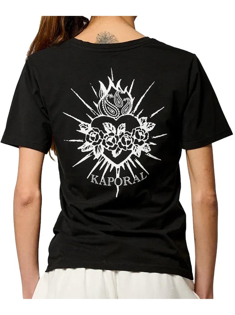 T-Shirt Donna Kaporal Nero - Kiabi