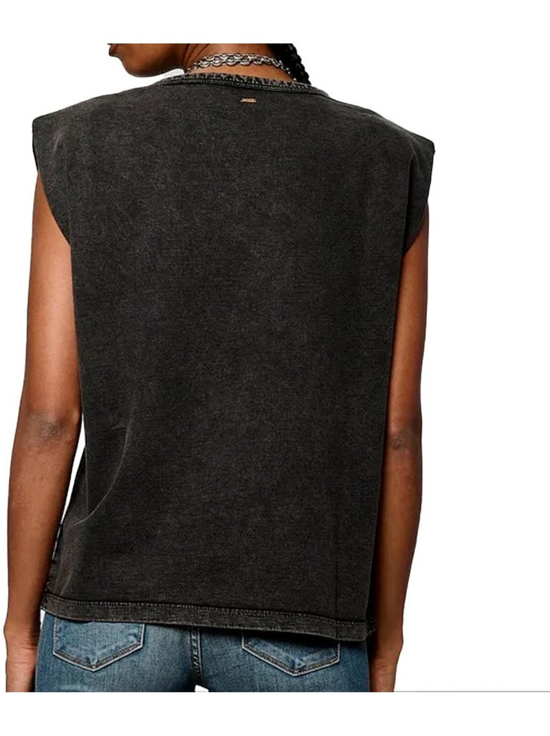 T-Shirt Donna Kaporal Nero - Kiabi