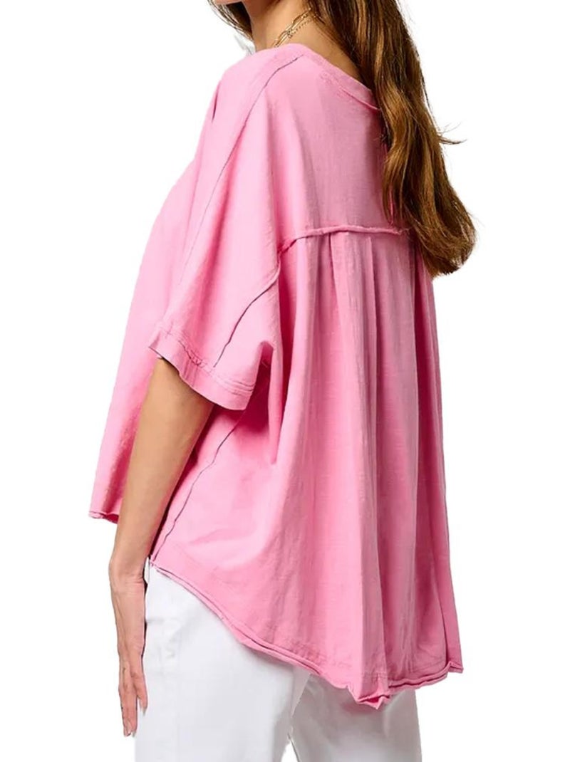 T-shirt Donna Kaporal Rosa - Kiabi
