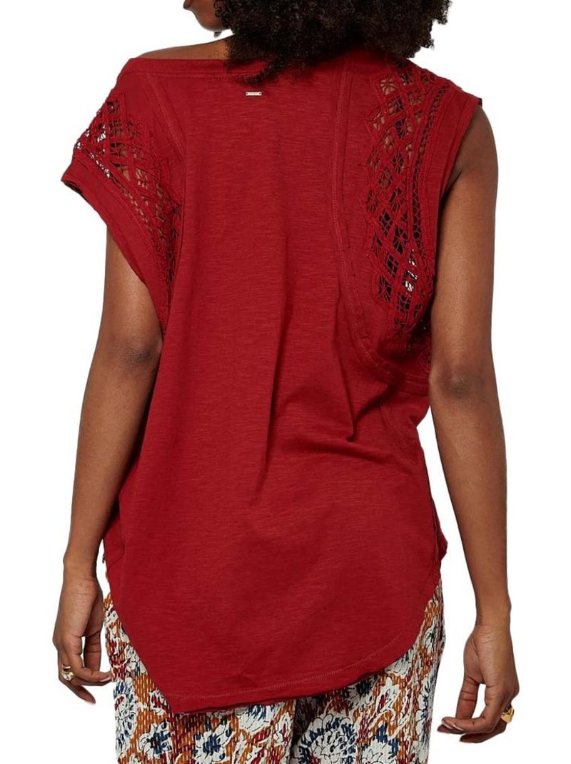 T-shirt donna kaporal Rosso - Kiabi