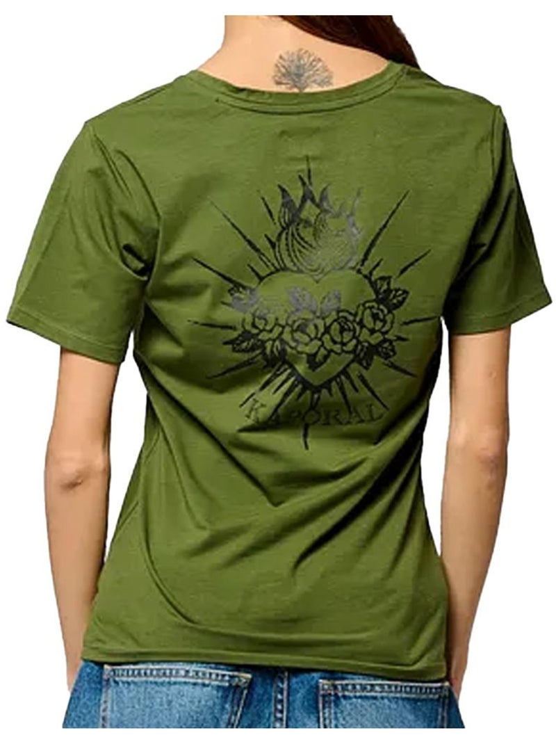 T-Shirt Donna Kaporal Verde kaki chiaro - Kiabi