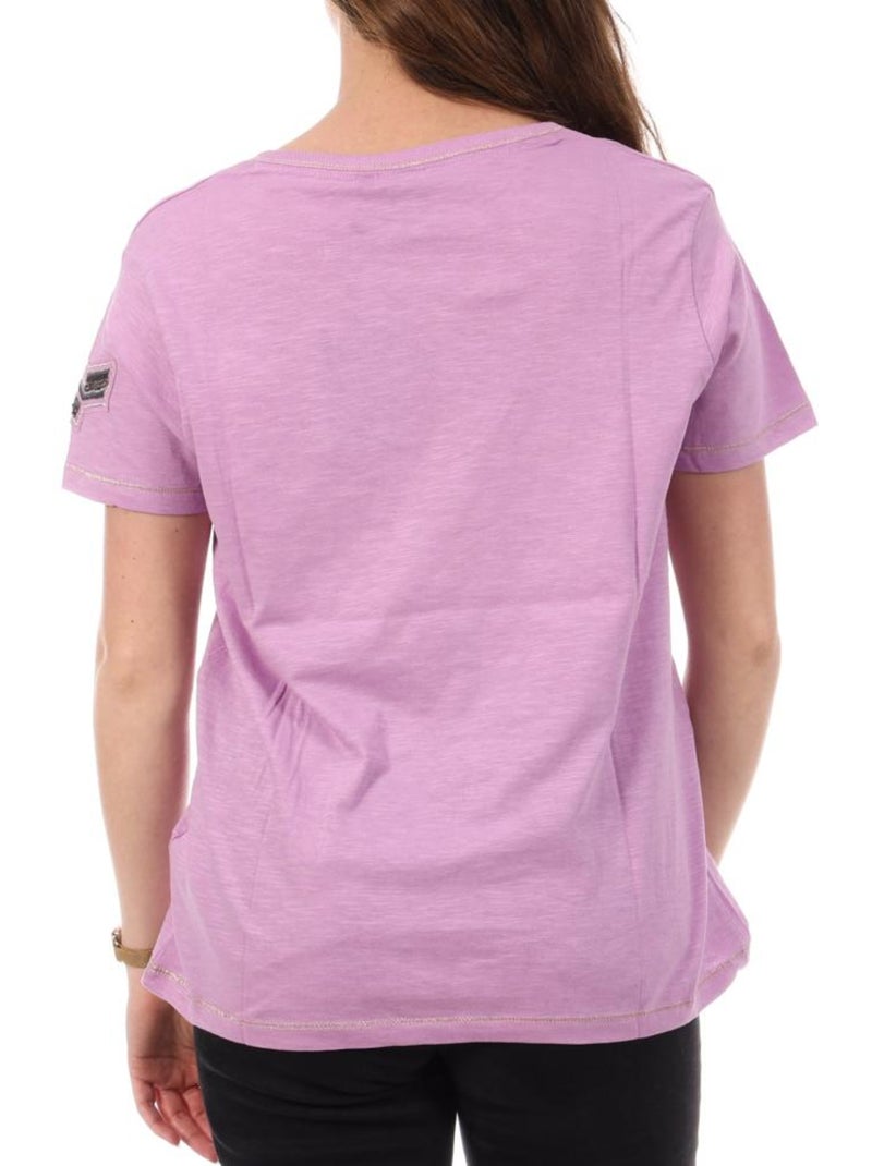 T-Shirt Donna Kaporal Viola - Kiabi