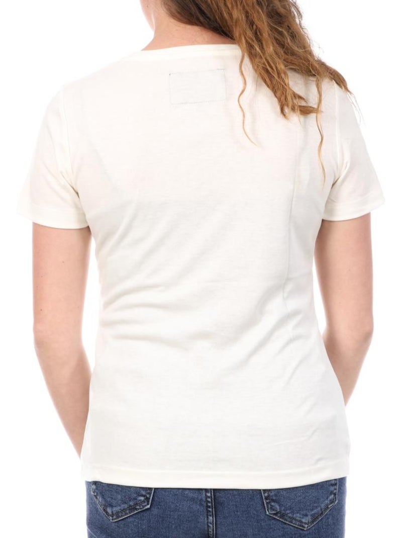 T-Shirt Donna Le Coq Sportif Beige - Kiabi