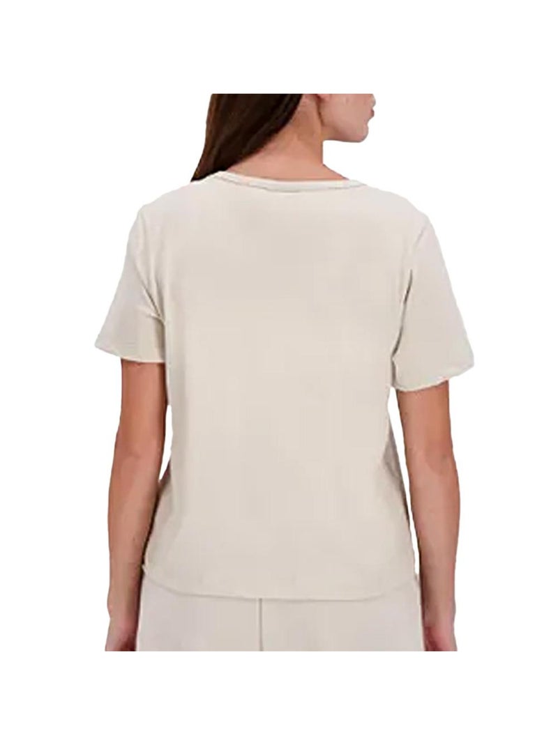 T-shirt Donna Le Coq Sportif Beige - Kiabi