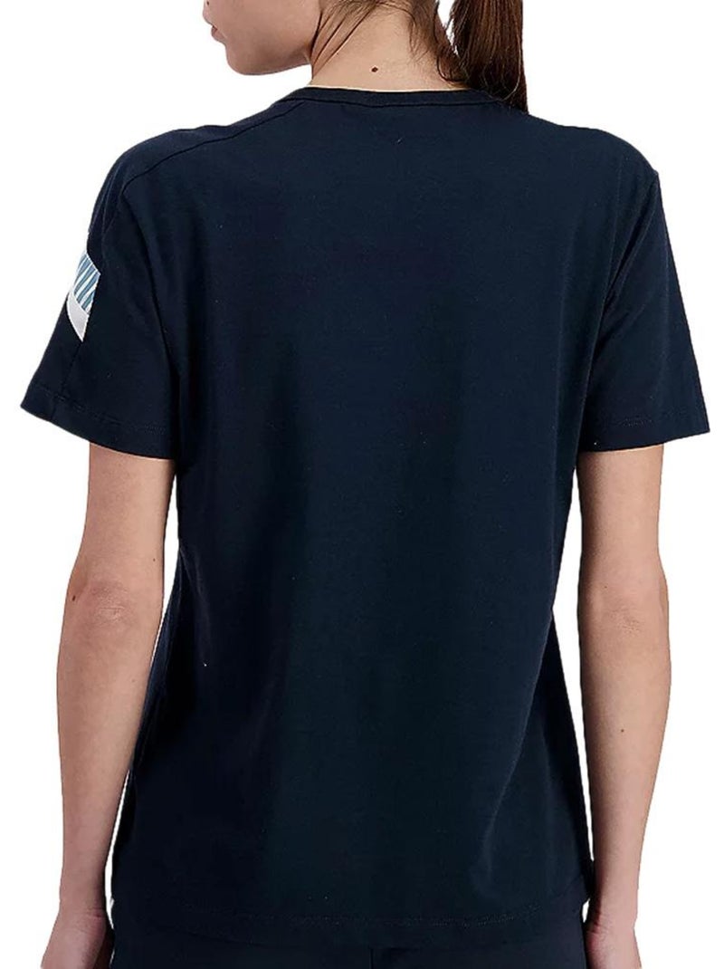 T-shirt Donna Le Coq Sportif Blu marino - Kiabi