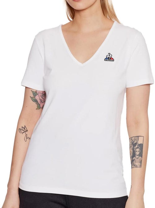 T-shirt Donna Le Coq Sportif Essenziale Girocollo - Kiabi T-shirt Donna Le Coq Sportif Essenziale Girocollo - Kiabi