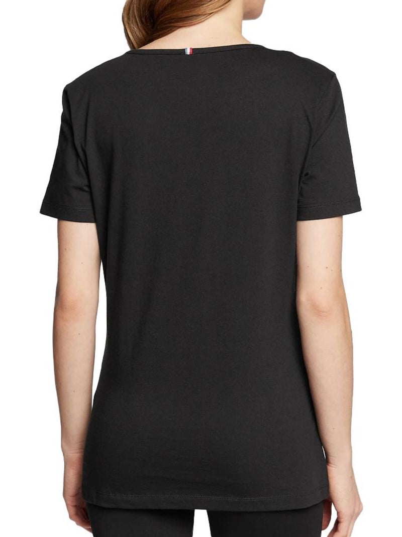 T-shirt Donna Le Coq Sportif Girocollo Nero - Kiabi