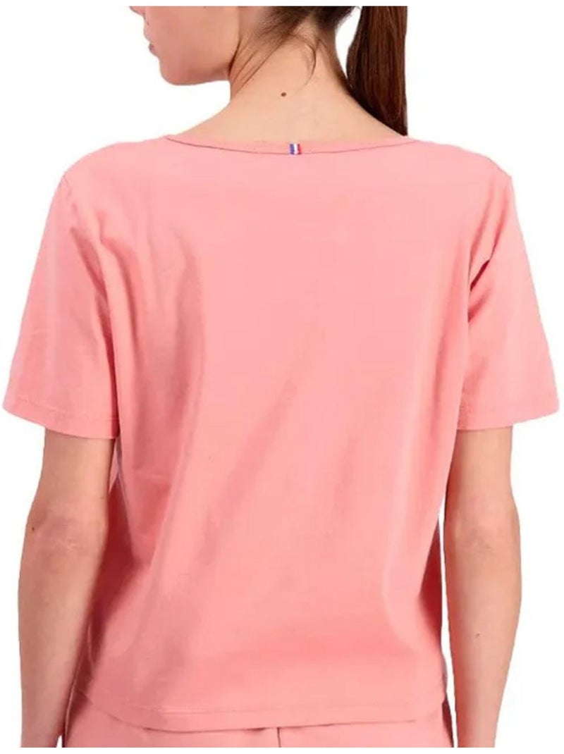 T-shirt donna le coq sportif Rosa - Kiabi