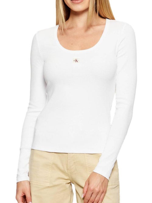 T-Shirt Donna Maniche Lunghe Calvin Klein Jeans - Kiabi