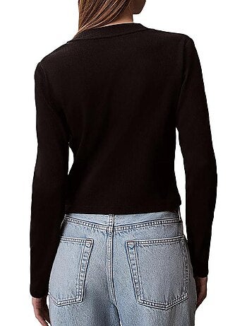T-Shirt Donna Maniche Lunghe Calvin Klein Jeans