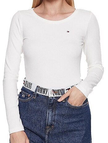 T-shirt Donna Maniche Lunghe Tommy Hilfiger