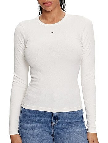 T-Shirt Donna Maniche Lunghe Tommy Hilfiger