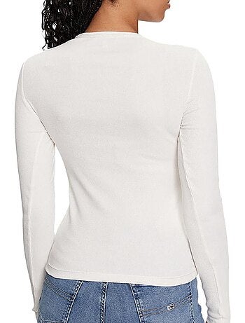 T-Shirt Donna Maniche Lunghe Tommy Hilfiger