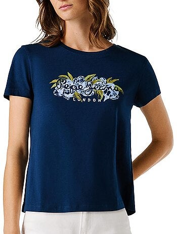 T-shirt donna pepe jeans a maniche corte