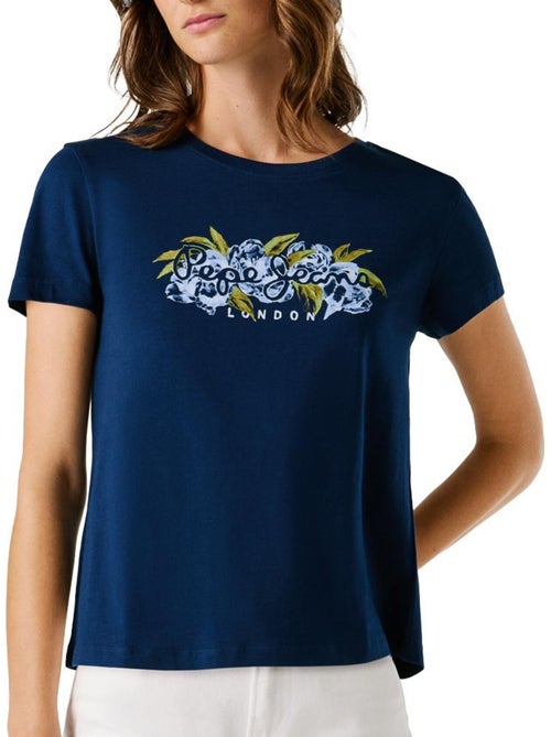 T-shirt donna pepe jeans a maniche corte - Kiabi T-shirt donna pepe jeans a maniche corte - Kiabi