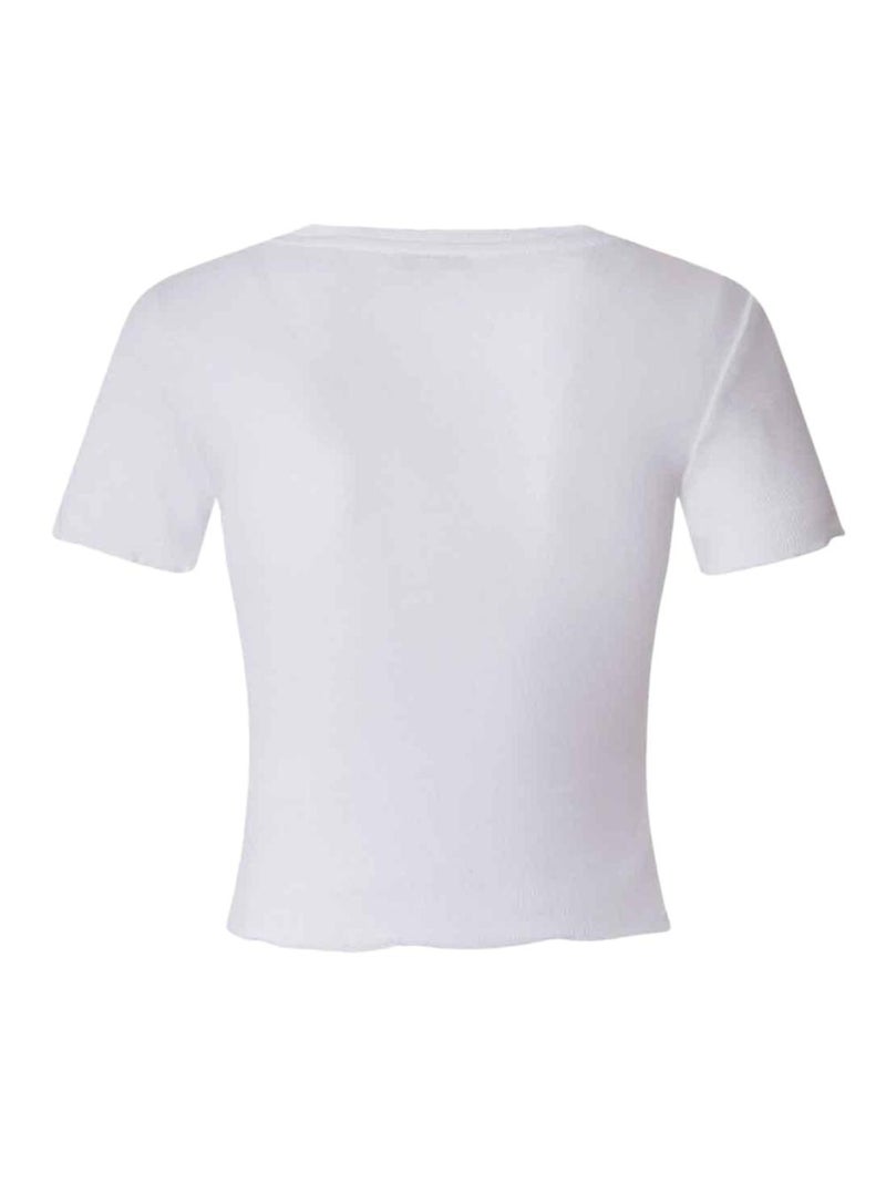 T-shirt Donna Pepe Jeans Bianco - Kiabi