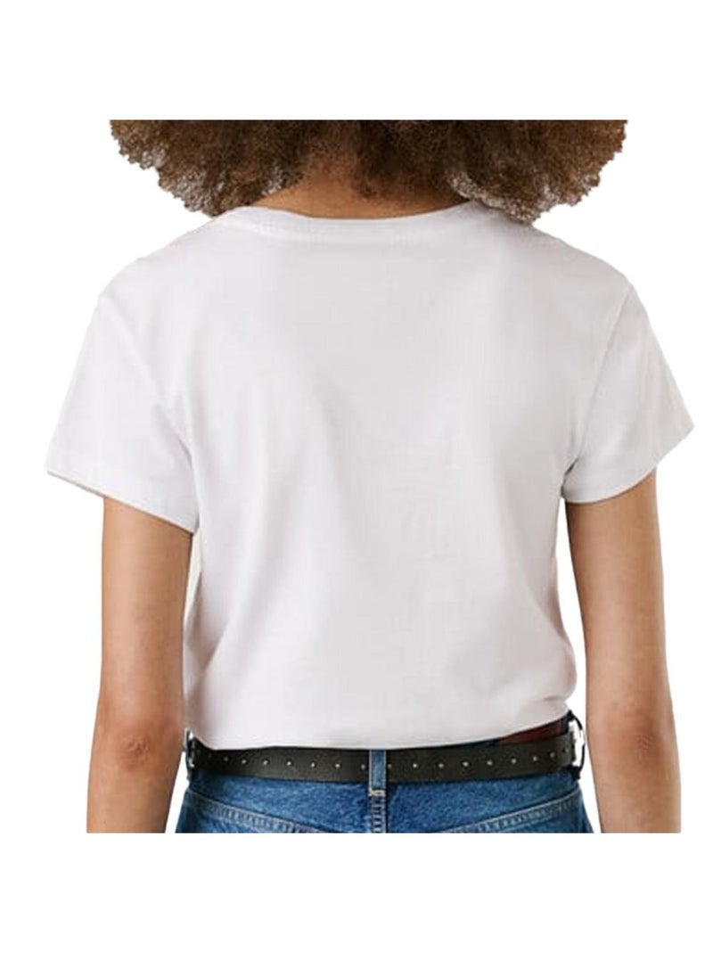 T-shirt Donna Pepe Jeans Bianco - Kiabi
