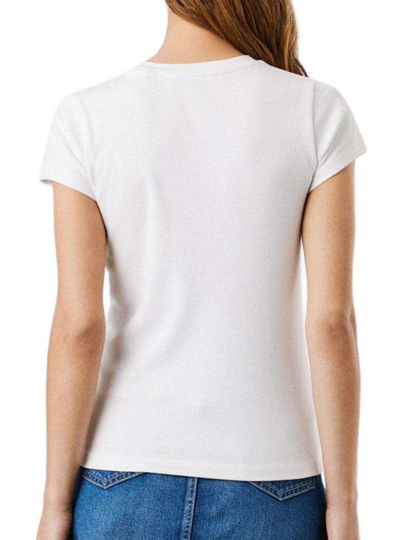 T-Shirt Donna Pepe Jeans Bianco - Kiabi