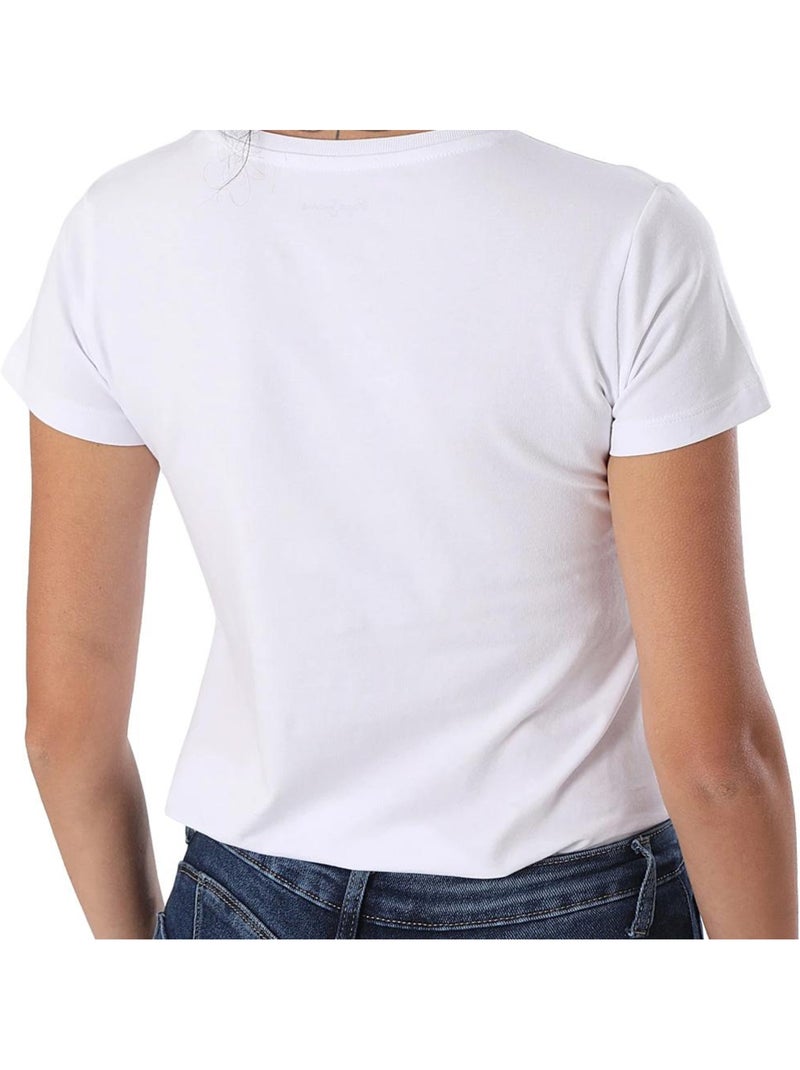 T-Shirt Donna Pepe Jeans Bianco - Kiabi