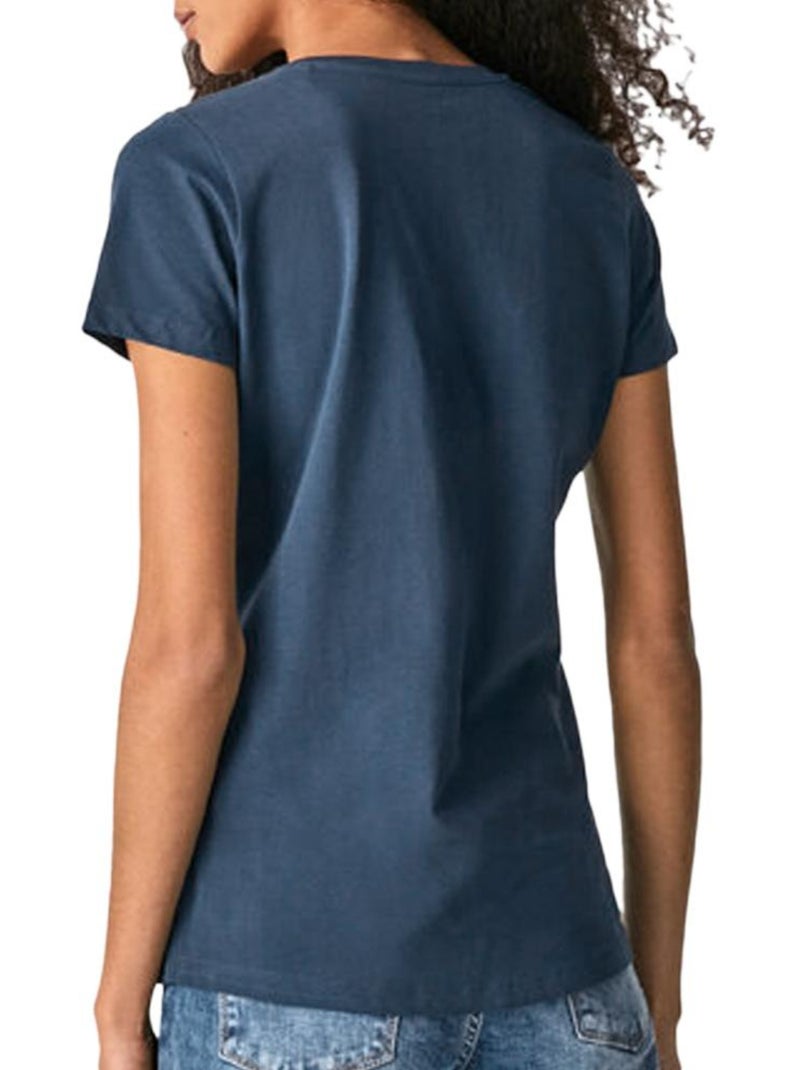 T-Shirt Donna Pepe Jeans Blu marino - Kiabi