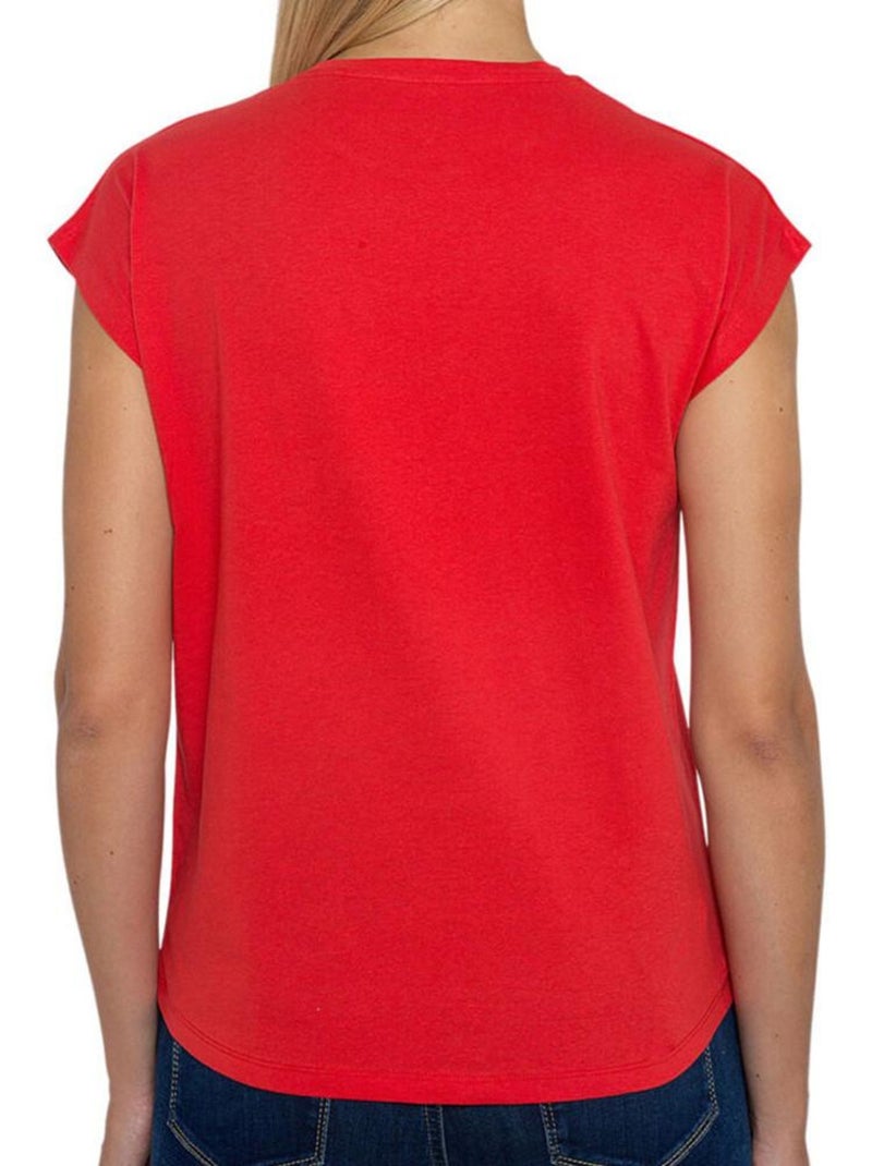 T-shirt donna pepe jeans Rosso - Kiabi