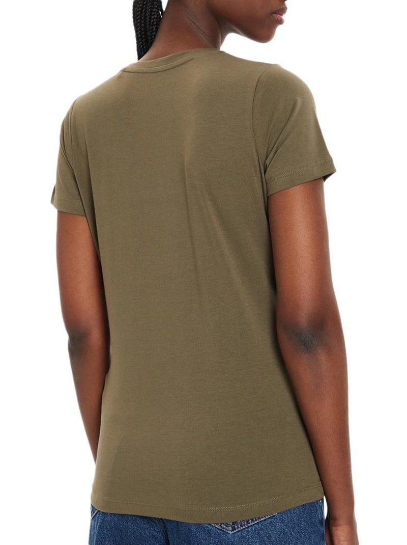 T-Shirt Donna Pepe Jeans Verde kaki chiaro - Kiabi