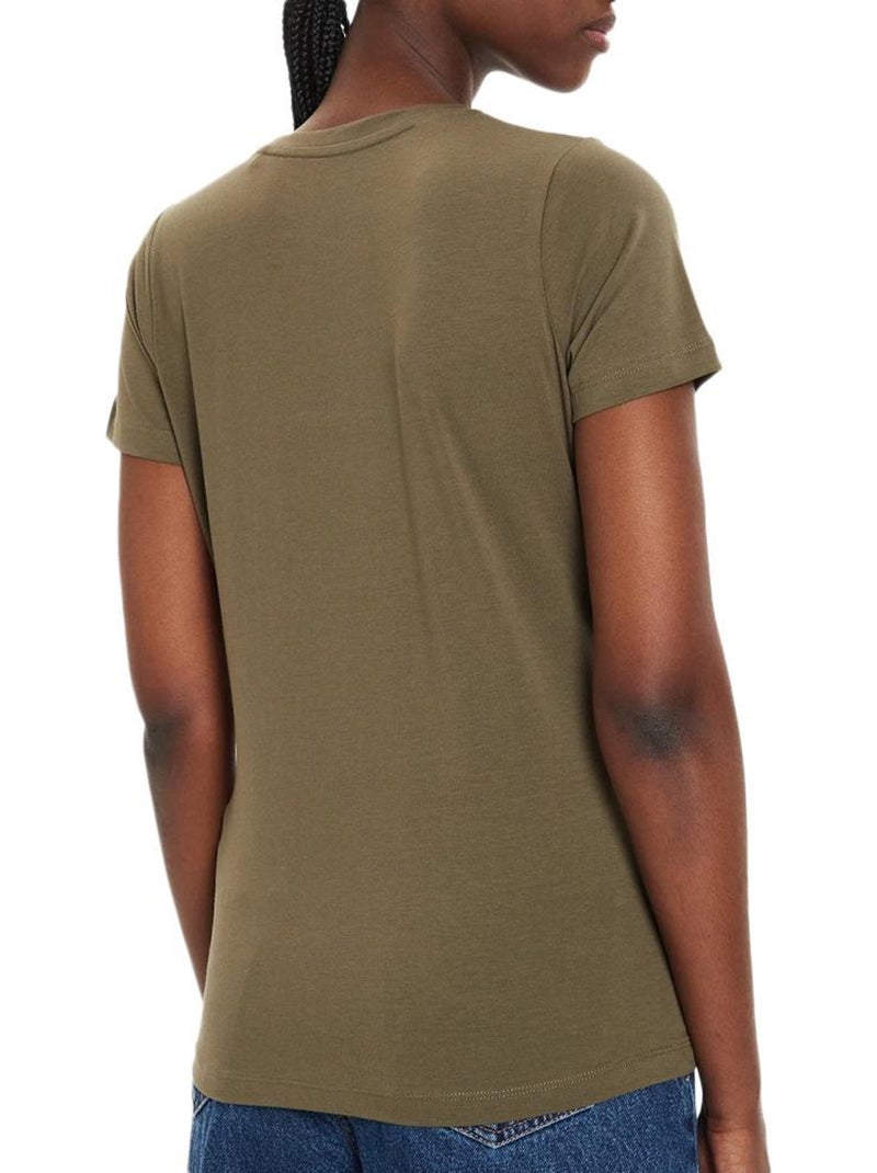 T-Shirt Donna Pepe Jeans Verde kaki chiaro - Kiabi