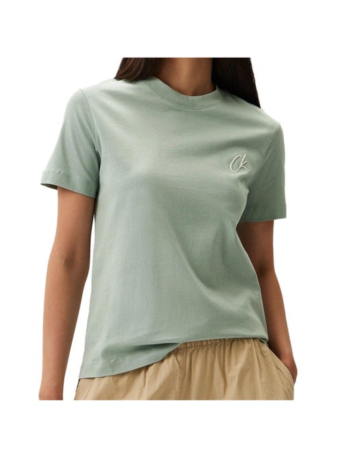 T-shirt Donna Ricamata Calvin Klein Jeans - Kiabi T-shirt Donna Ricamata Calvin Klein Jeans - Kiabi