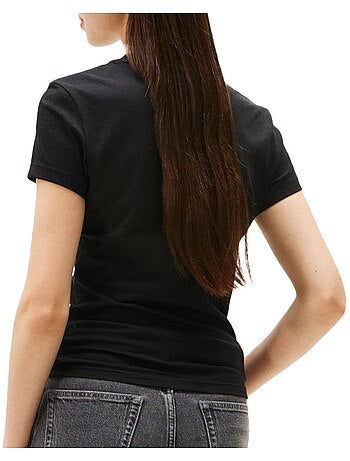 T-Shirt Donna Slim Fit Tommy Hilfiger con Logo