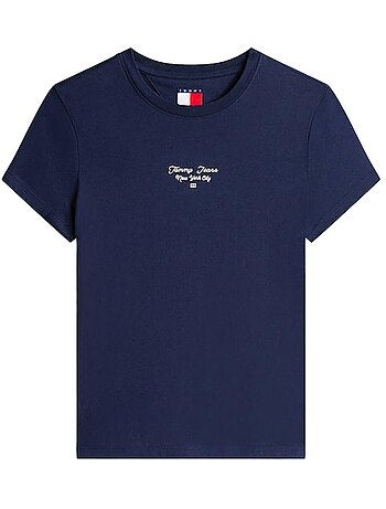 T-Shirt Donna Slim Fit Tommy Hilfiger con Logo
